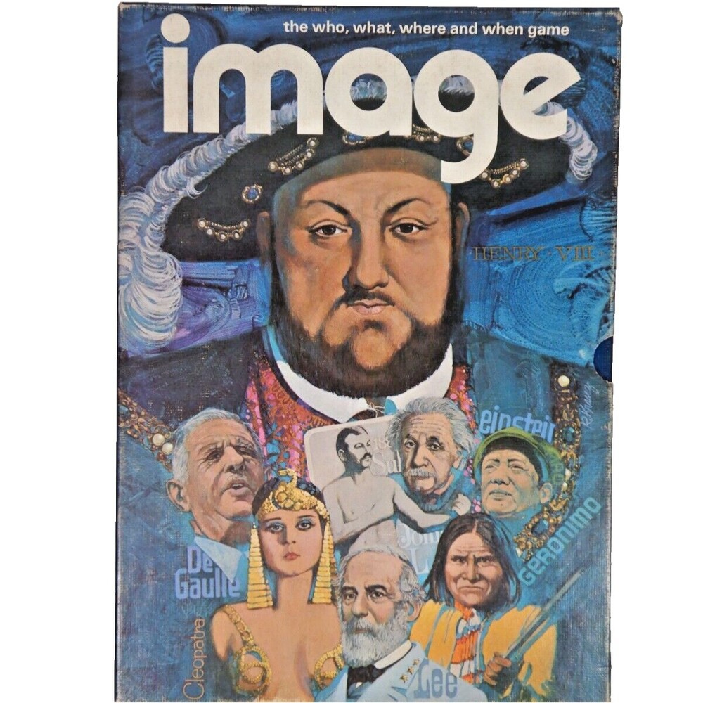 3M Image Who What When Where Game Complete Bookshelf Boardgame 1972 Vintage